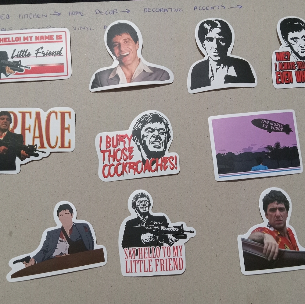 SCARFACE STICKERS